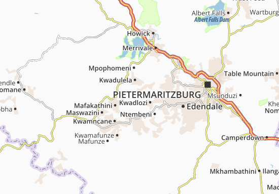 Kwampande Map