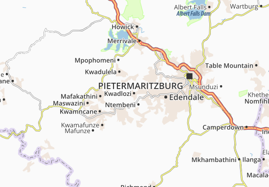Karte Stadtplan Kwadlozi