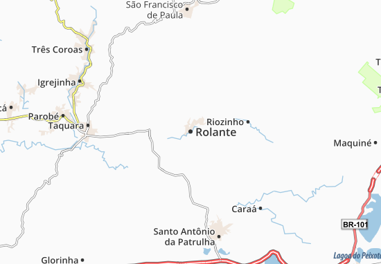 Rolante Map