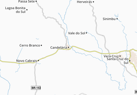 Candelária Map