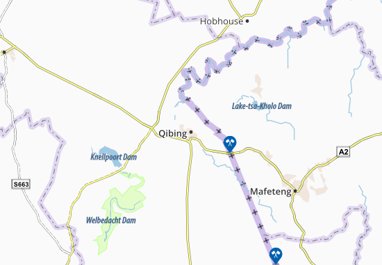 Mapa Qibing
