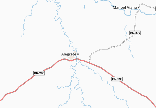 Mapa Alegrete