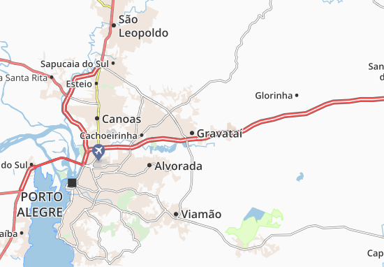 Gravataí Map