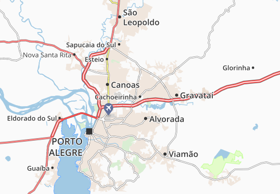 Cachoeirinha Map