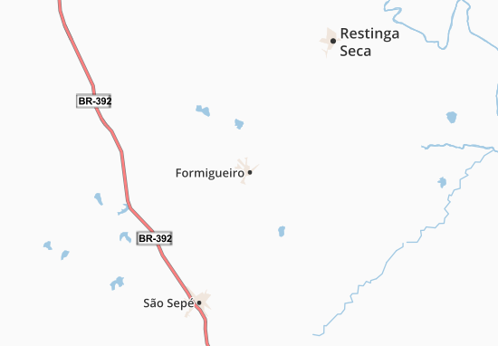 Mapa Formigueiro