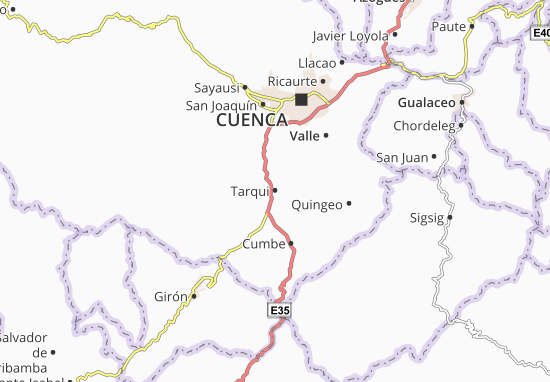 Tarqui Map