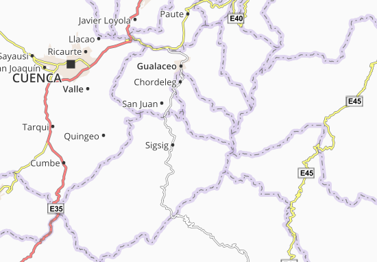 Karte Stadtplan Guel