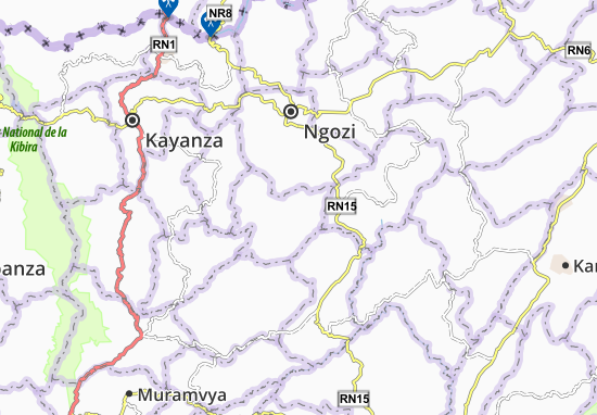 Muhanga Map
