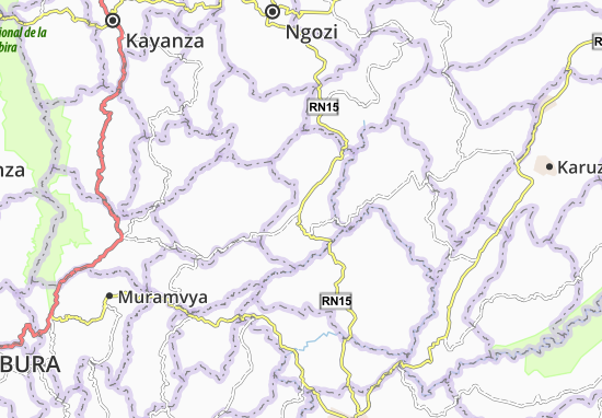 Mapa Mutaho