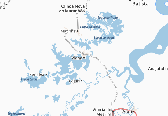 Mapa Viana