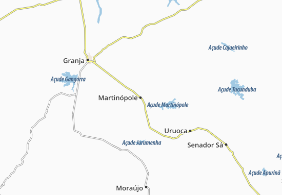 Mapa Martinópole