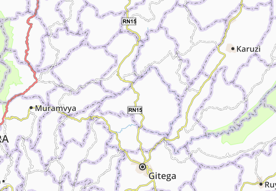 Mapa Bugendana