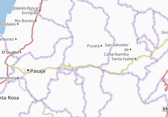 Mapa San Rafael de Sharug