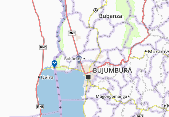 Kaart Plattegrond Buhumba