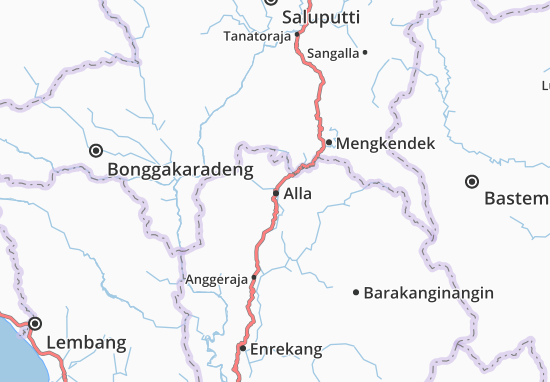 Mapa Alla