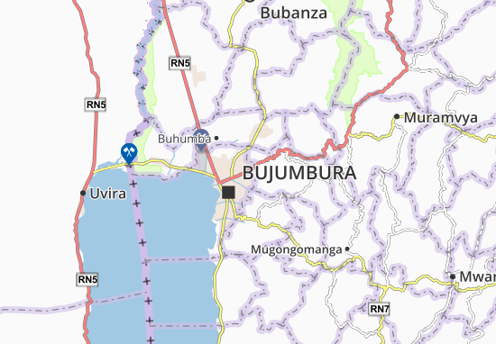 Karte Stadtplan Muyaga