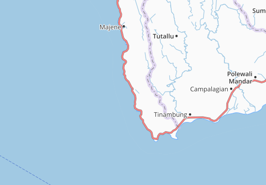 Pamboang Map