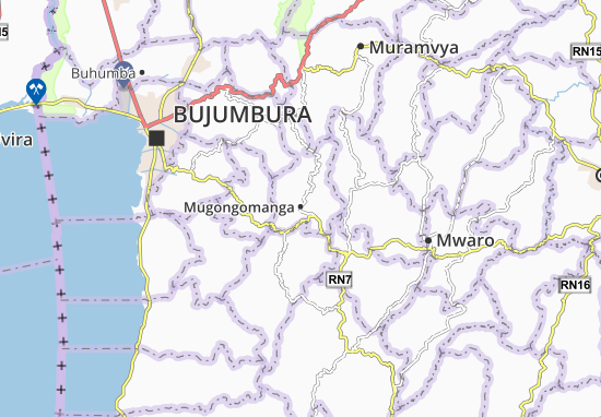 Mapa Mugongomanga