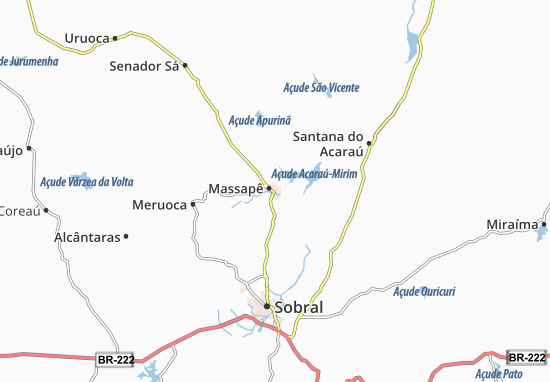 Massapê Map
