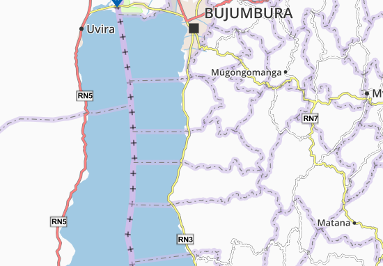 Karte Stadtplan Mutumba