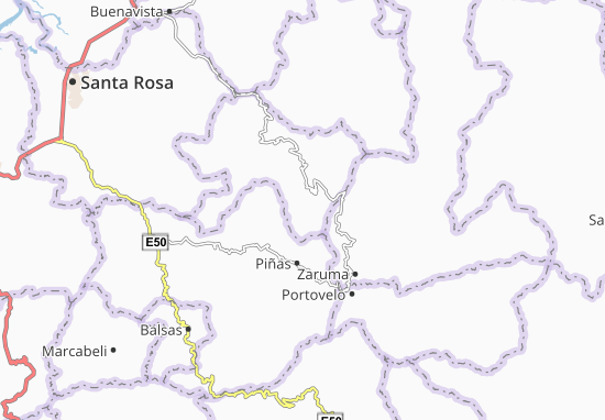 Kaart Plattegrond Ayapamba