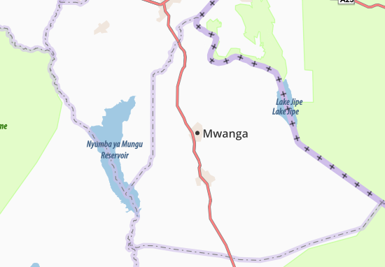 Kaart Plattegrond Mwanga