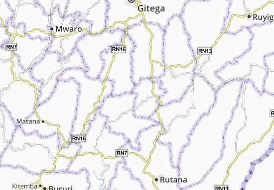 Mapa Buraza