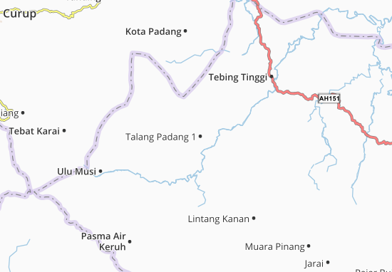 Talang Padang 1 Map