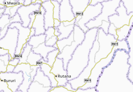 Mapa Burume