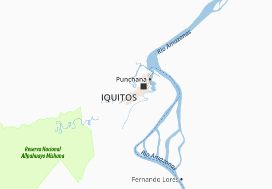 Kaart Plattegrond San Juan Bautista