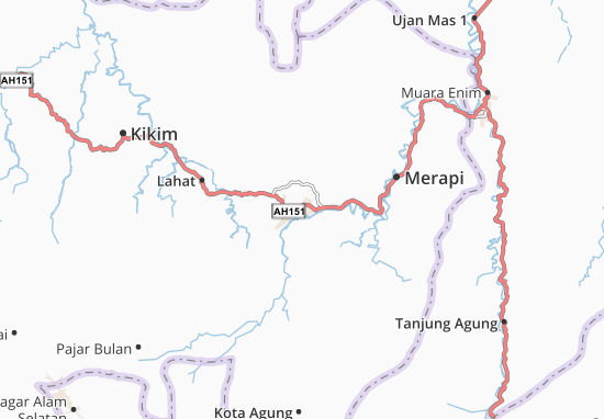 Lahat Map