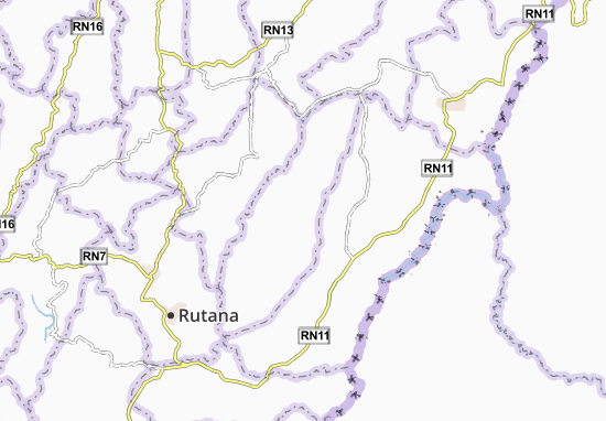 Kaart Plattegrond Mpinga-Kayove
