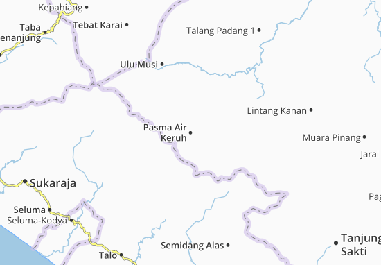 Kaart Plattegrond Pasma Air Keruh