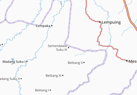 Semendawai Suku III Map