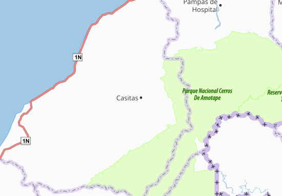 Mapa Casitas