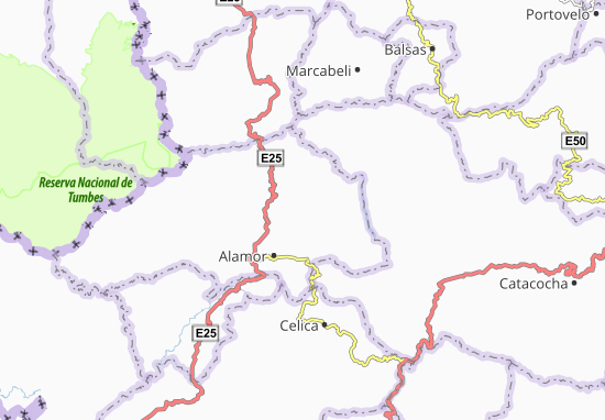 El Arenal Map