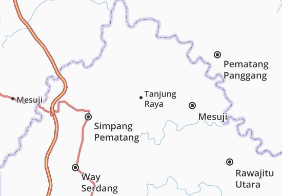 Tanjung Raya Map