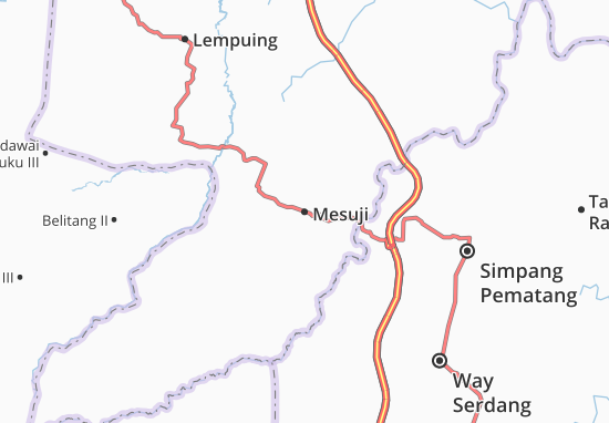 Karte Stadtplan Mesuji