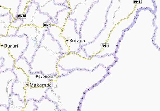 Kaart Plattegrond Bukemba