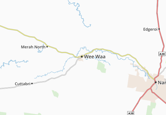 Wee Waa Map