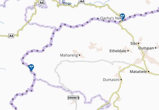 Mahareng Map