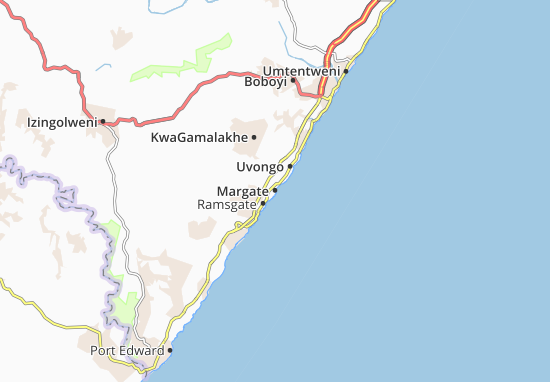 Mapa Margate