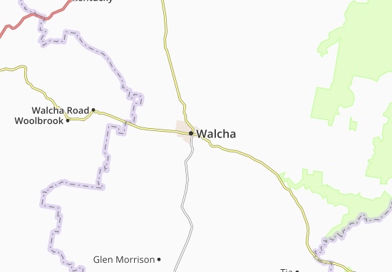 Mapa Walcha