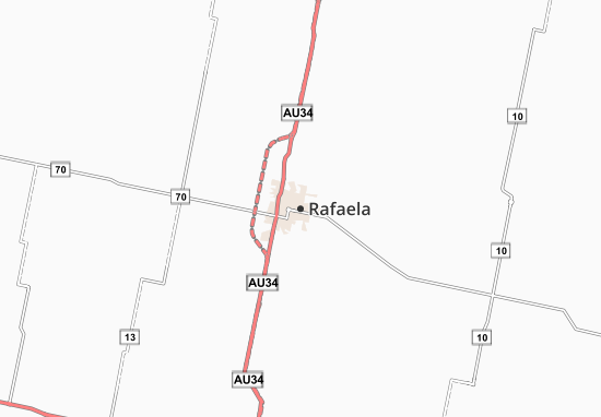 Kaart Plattegrond Rafaela