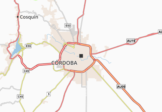 Córdoba Map