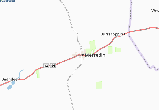 Merredin Map