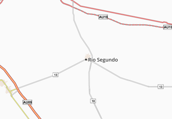 Mapa Río Segundo