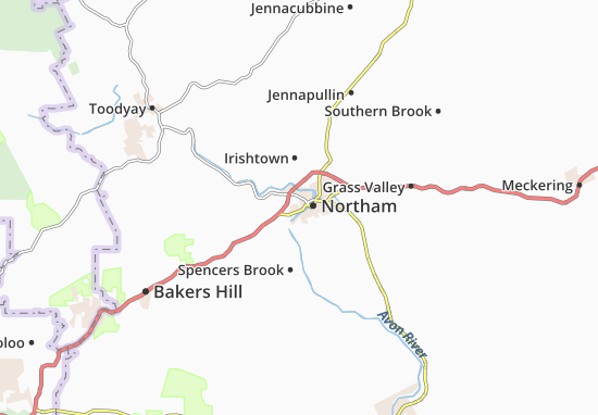 Northam Map