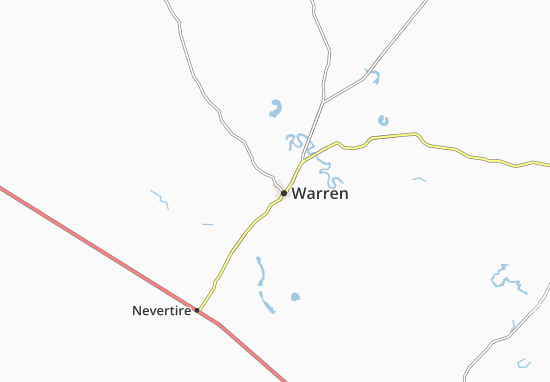 Karte Stadtplan Warren
