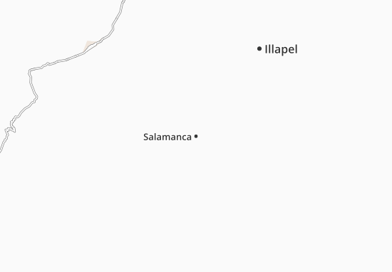 Kaart Plattegrond Salamanca